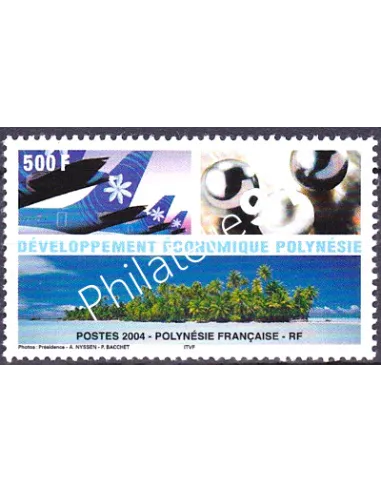 POLYNESIE n°  710, Collection timbres Dom-Tom