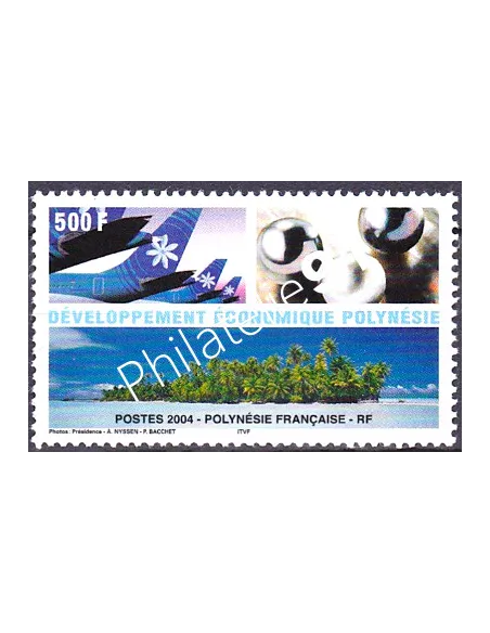 POLYNESIE n°  710, Collection timbres Dom-Tom