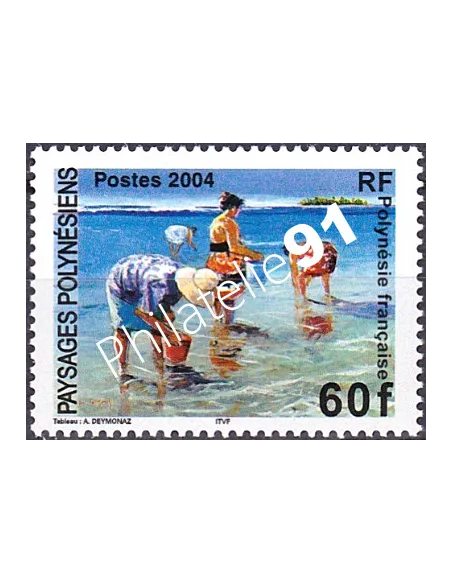 Timbres de Polynésie n° 735, Collection timbres Dom-Tom