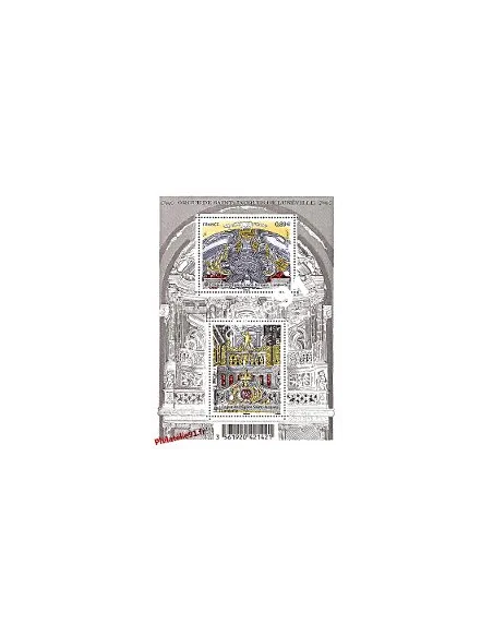Feuille n° 4708 : Orgue de St Jacques de Lunéville