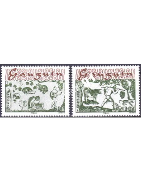 POLYNESIE n°  795 à 796, Collection timbres Dom-Tom