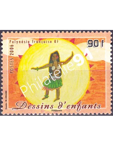 POLYNESIE n°  797, Collection timbres Dom-Tom