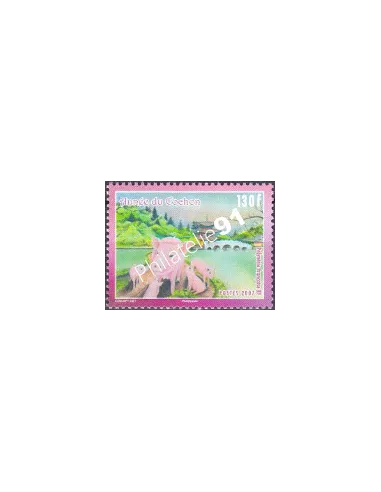 POLYNESIE n°  800, Collection timbres Dom-Tom