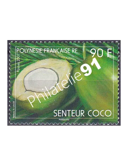 POLYNESIE n°  808, Collection timbres Dom-Tom