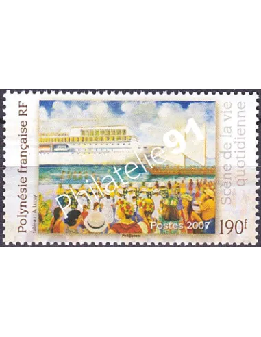 POLYNESIE n°  815, Collection timbres Dom-Tom