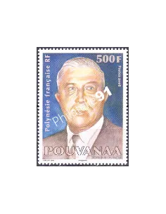 POLYNESIE n°  834, Collection timbres Dom-Tom