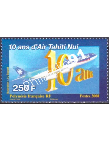 POLYNESIE n°  856, Collection timbres Dom-Tom