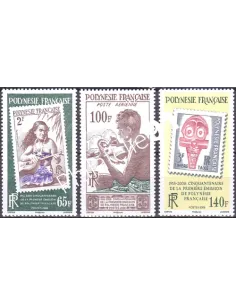 POLYNESIE n°  858 à 860, Collection timbres Dom-Tom