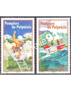 POLYNESIE n°  863 à 864, Collection timbres Dom-Tom
