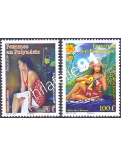 POLYNESIE n°  865 à 866, Collection timbres Dom-Tom