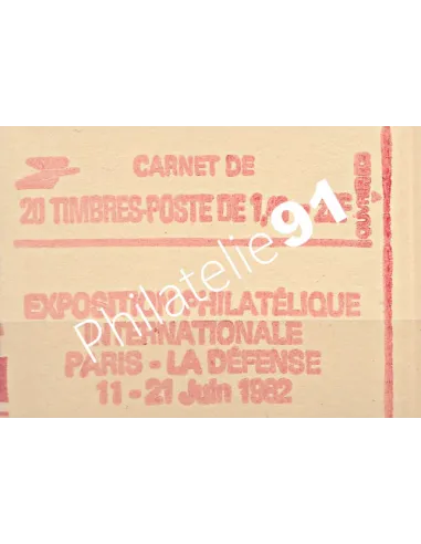 Carnet n° 2154-C1, Type Sabine, Collection timbre France