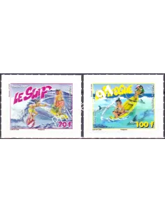 POLYNESIE n°  876 à 877, Timbres adhésifs, Collection timbres Dom-Tom