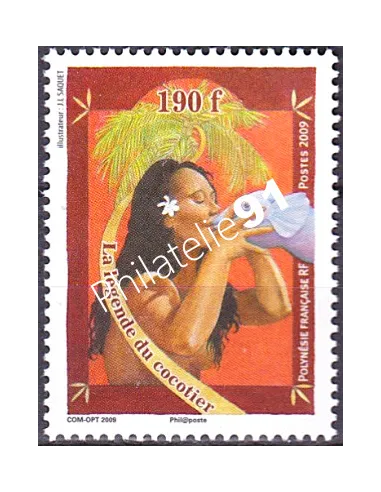 POLYNESIE n°  897, Collection timbres Dom-Tom