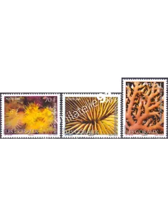 POLYNESIE n°  906 à 908, Collection timbres Dom-Tom