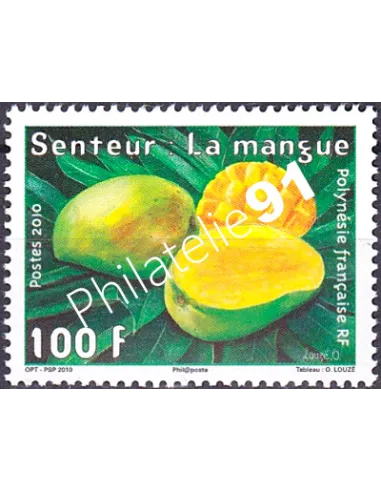 POLYNESIE n°  912, Collection timbres Dom-Tom