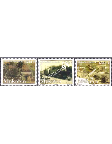 POLYNESIE n°  913 à 915, Collection timbres Dom-Tom