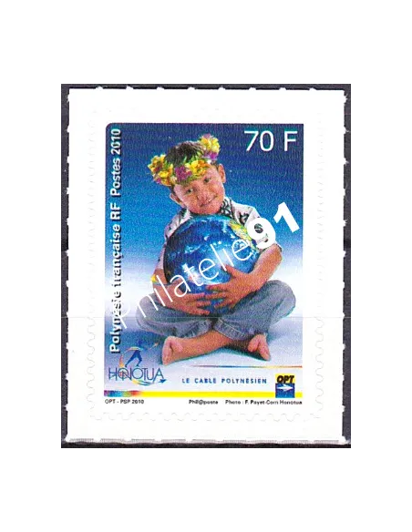 POLYNESIE n°  928, Timbres adhésifs, Collection timbres Dom-Tom