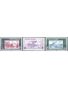 POLYNESIE n°  931 à 933, Collection timbres Dom-Tom