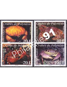 POLYNESIE n°  935 à 938, Collection timbres Dom-Tom