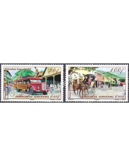 POLYNESIE n°  949 à 950, Collection timbres Dom-Tom