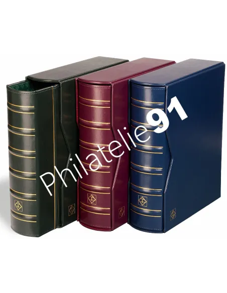 LEUCHTTURM , Reliure VARIO, design classique GIGANT, avec étui de protection? matériel philatélique