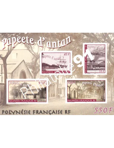 Polynésie, Bloc-Feuillet n° 29, Collection timbre DOM-TOM