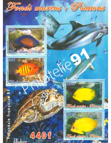 Polynésie, Bloc-Feuillet n° 31, Collection timbre DOM-TOM