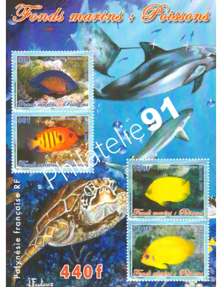 Polynésie, Bloc-Feuillet n° 31, Collection timbre DOM-TOM