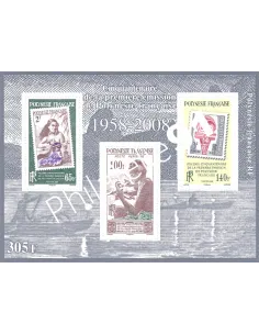 Polynésie, Bloc-Feuillet n° 34, Collection timbre DOM-TOM
