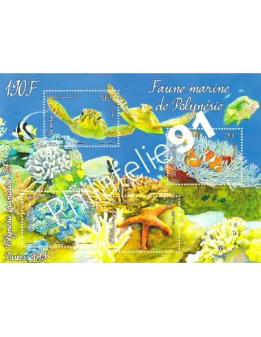 Polynésie, Bloc-Feuillet n° 39, Collection timbre DOM-TOM