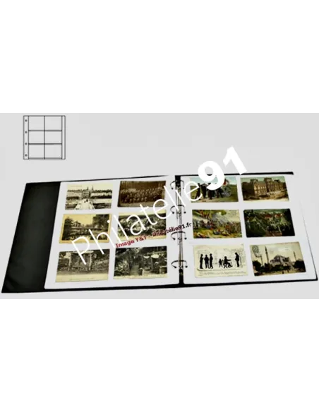 Yvert et Tellier, Recharge pour album luxe,Matériel cartes postales