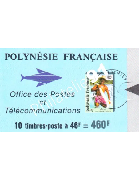 POLYNESIE, Carnet n° 427, Adhésif, Collection timbres Dom-Tom