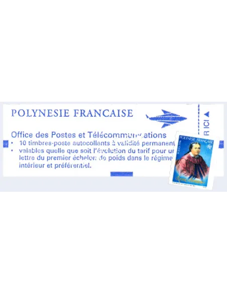 POLYNESIE, Carnet n° 507, Adhésif, Collection timbres Dom-Tom