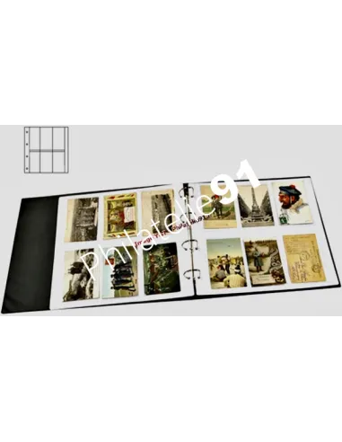 Yvert et Tellier, Recharge pour album luxe,Matériel cartes postales