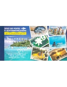 POLYNESIE, Carnet n° 536, Collection timbres Dom-Tom