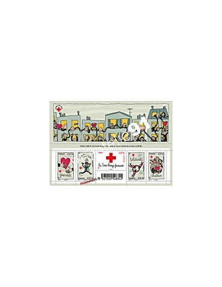 Timbres de France - Bloc Croix-Rouge française 2012