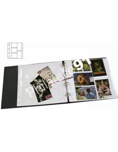 YVERT ET TELLIER - 5 Recharges CP modernes - 3 cases horizontales + 2 Cases verticales (pour album  20041)