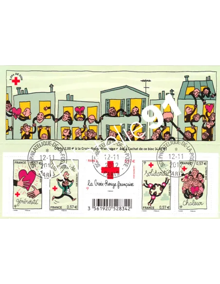 Feuille n° 4699 Oblitérée, Collection timbres France