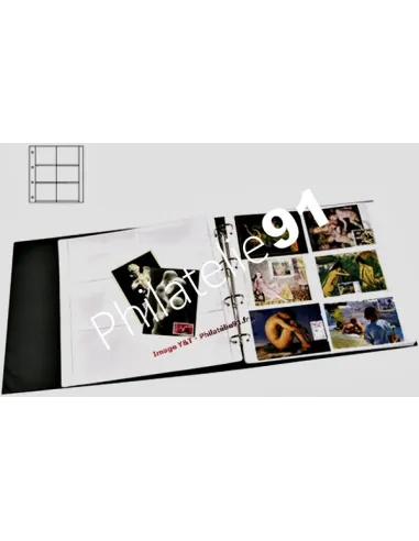 Yvert et Tellier, Recharge pour album luxe,Matériel cartes postales