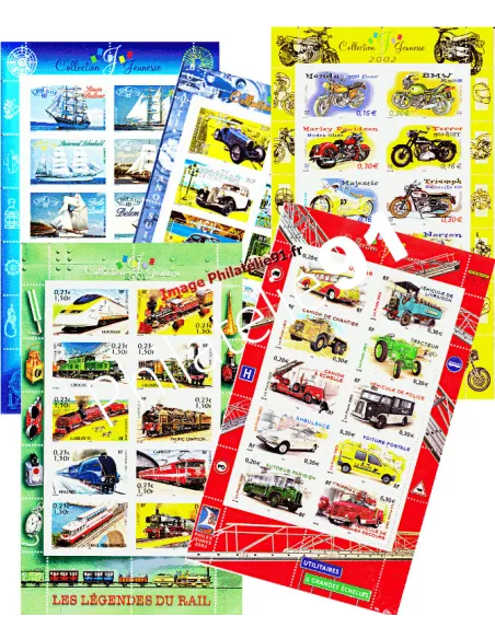- Lot de 5 Blocs - "collection Jeunesse"