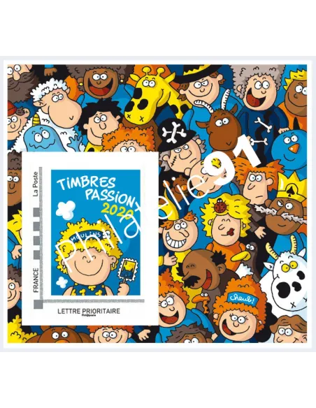 Bloc ffap n°18, TIMBRES PASSION MOULINS 2020, collection timbres France