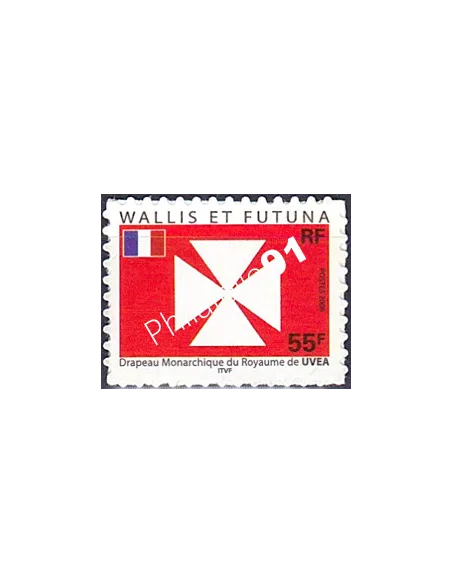 WALLIS ET FUTUNA,n° 657, adhésif, collection timbres Dom-Tom