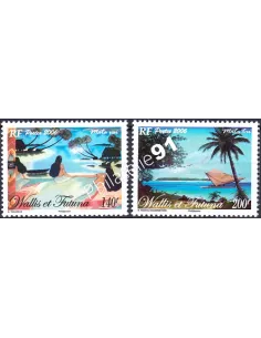 WALLIS ET FUTUNA,n° 658 à 659, collection timbres Dom-Tom