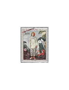 MONACO - n°  878** - Gilles d'Antoine Watteau - Tableau