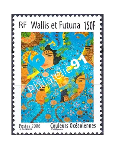 WALLIS ET FUTUNA,n° 662, collection timbres Dom-Tom