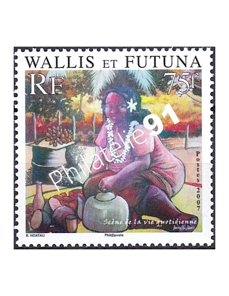 WALLIS ET FUTUNA,n° 675, collection timbres Dom-Tom