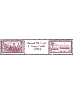 WALLIS ET FUTUNA,n° 697 à 698, collection timbres Dom-Tom