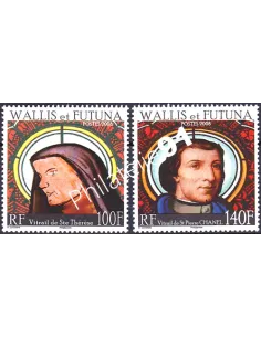 WALLIS ET FUTUNA,n° 700 à 701, collection timbres Dom-Tom