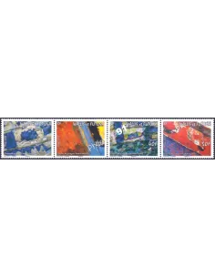 WALLIS ET FUTUNA,n° 705A, Bande, collection timbres Dom-Tom