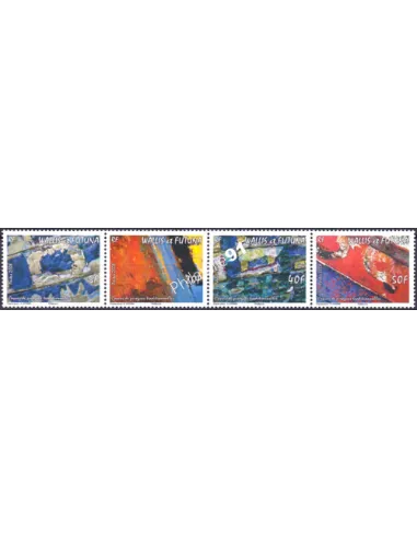 WALLIS ET FUTUNA,n° 705A, Bande, collection timbres Dom-Tom